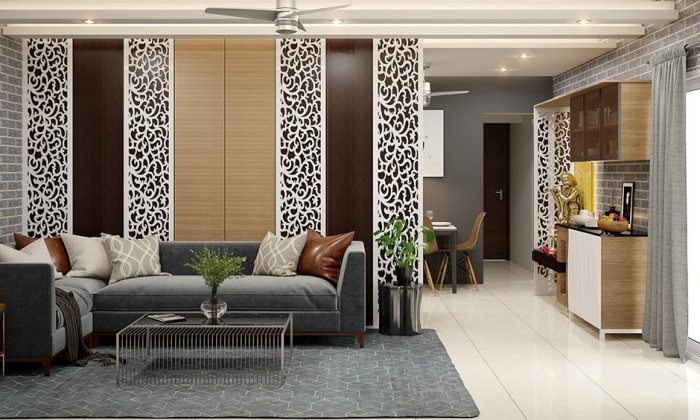 Partition partitions Decorative partition wall design for home