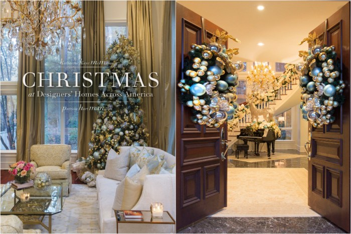 Christmas by design private homes decorated by leading designers